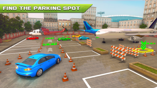 اسکرین شات 1 بازی Car Airport - Parking Games