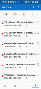 اسکرین شات 8 برنامه My Track