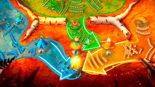 اسکرین شات 5 بازی Mushroom Wars 2: Epic RTS war