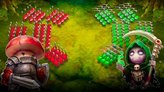 اسکرین شات 2 بازی Mushroom Wars 2: Epic RTS war