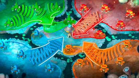 اسکرین شات 4 بازی Mushroom Wars 2: Epic RTS war