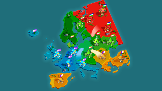 اسکرین شات 1 بازی Mushroom Wars 2: Epic RTS war