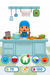 اسکرین شات 2 برنامه Talking Pocoyo 2: Virtual Play