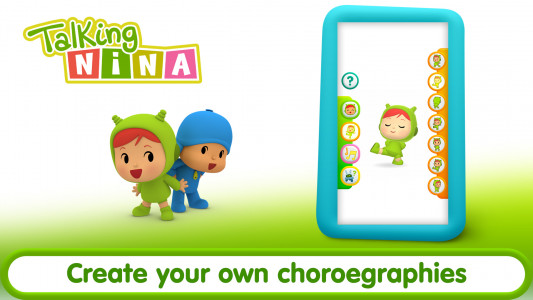 اسکرین شات 2 بازی Talking Pocoyo: My friend Nina