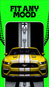 اسکرین شات 2 برنامه Zipper Lock Screen - Wallpaper
