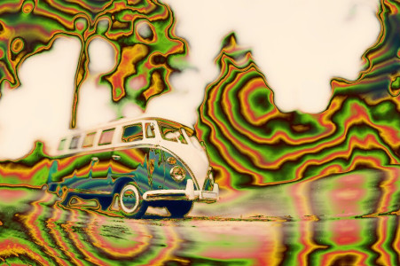 اسکرین شات 3 برنامه Psychedelic camera
