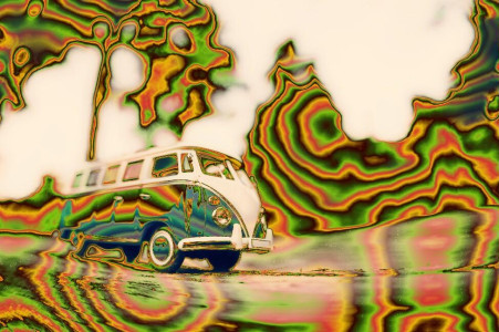 اسکرین شات 3 برنامه Psychedelic camera