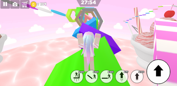 اسکرین شات 5 بازی Ice cream swirl parkour girl