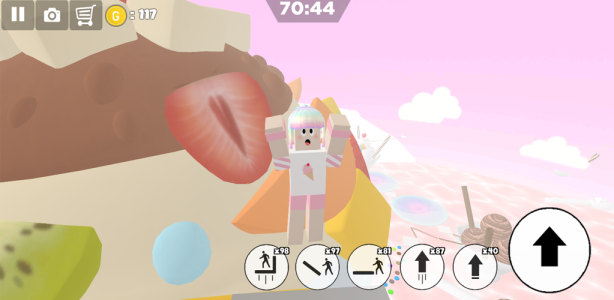 اسکرین شات 3 بازی Ice cream swirl parkour girl
