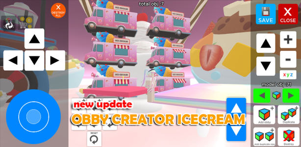 اسکرین شات 2 بازی Ice cream swirl parkour girl
