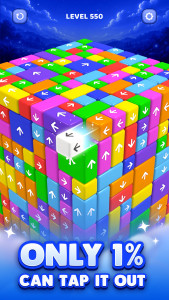 اسکرین شات 1 بازی Block Away - Tap Out Puzzle