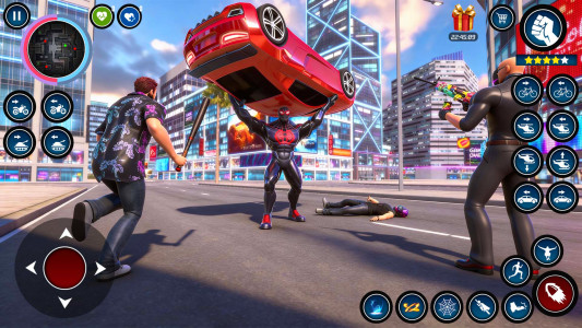 اسکرین شات 5 بازی Spider Miami Gangster Hero Man