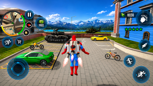 اسکرین شات 5 بازی Spider Miami Gangster Hero Man