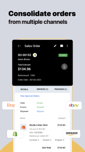 اسکرین شات 1 برنامه Inventory Management App -Zoho