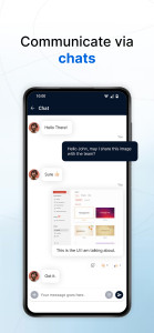اسکرین شات 4 برنامه Zoho Meeting - Meet Virtually