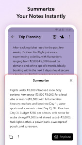 اسکرین شات 3 برنامه Notebook - Note taking & AI