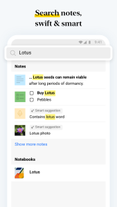 اسکرین شات 6 برنامه Notebook – Notes, Tasks, Lists