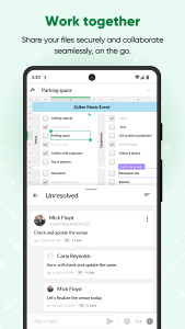 اسکرین شات 6 برنامه Zoho Sheet: Spreadsheet App
