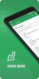 اسکرین شات 1 برنامه Zoho Desk