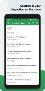 اسکرین شات 7 برنامه Zoho Desk