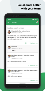 اسکرین شات 8 برنامه Zoho Desk