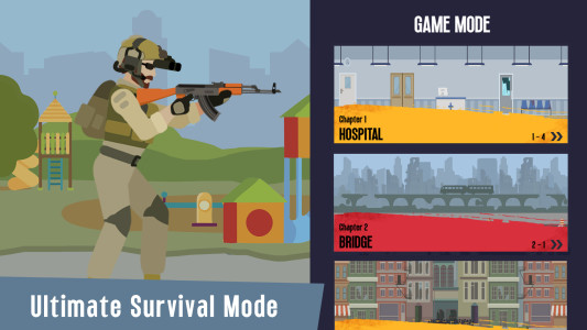 اسکرین شات 5 بازی Gun Simulator: Zombie War