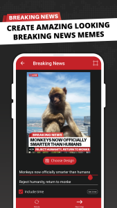 اسکرین شات 1 برنامه Breaking News Memes