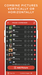 اسکرین شات 2 برنامه Image Combiner & Editor