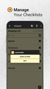 اسکرین شات 7 برنامه Notepad – Notes and To Do List