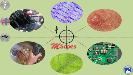 اسکرین شات 1 برنامه MScopes for USB Camera Webcam