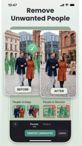 اسکرین شات 2 برنامه Object Remover & TouchRetouch