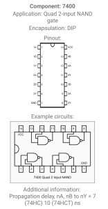 اسکرین شات 7 برنامه Electronic Component Pinouts
