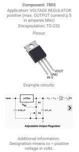 اسکرین شات 8 برنامه Electronic Component Pinouts