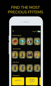 اسکرین شات 1 برنامه ConfigFF PRO - skins & diamond