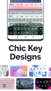 اسکرین شات 2 برنامه Fonts Art - Keyboard Fonts