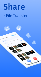 اسکرین شات 4 برنامه Share - File Transfer, Connect