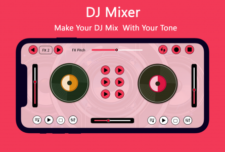 اسکرین شات 3 برنامه DJ Mixer - Virtual MP3 DJ Mix