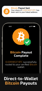 اسکرین شات 2 برنامه Bitcoin Mining (Crypto Miner)