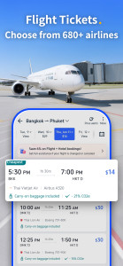 اسکرین شات 2 برنامه Trip.com: Book Flights, Hotels