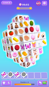 اسکرین شات 1 بازی Cube 3D Master - Triple Match