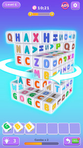 اسکرین شات 7 بازی Cube 3D Master - Triple Match