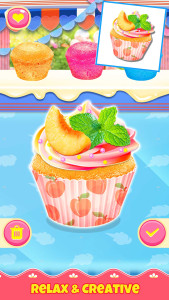 اسکرین شات 4 بازی Cupcake Games Food Cooking