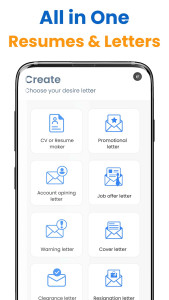 اسکرین شات 5 برنامه Resume Builder PDF - CV Maker