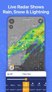 اسکرین شات 1 برنامه Ventusky: Weather Forecast