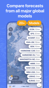 اسکرین شات 6 برنامه Ventusky: Weather Forecast