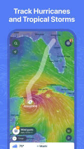 اسکرین شات 7 برنامه Ventusky: Weather Forecast