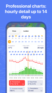 اسکرین شات 5 برنامه Ventusky: Weather Forecast