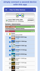 اسکرین شات 2 برنامه Files To Other Devices