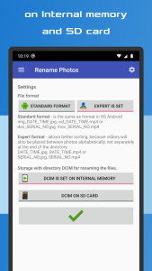 اسکرین شات 2 برنامه Rename Photos
