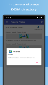 اسکرین شات 5 برنامه Rename Photos